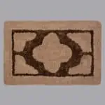 طقم دعاسات حمام 4 قطع كابتشينو