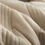 طقم مفرش سادة بيج مزدوج