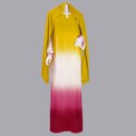 لباس صلاة وطرحة اصفر