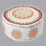 تكاية بوف قطن مطرز مقاس صغير