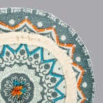 تكاية بوف دائرية قطن مقاس صغير