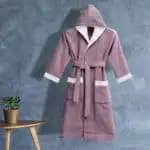 روب حمام أطفال قطن اكس لارج بنفسجي