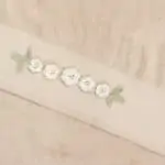 منشفة قطن مطرزة ٥٠-٩٠ لون بني