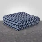 بطانية بوليستر مزدوج ازرق