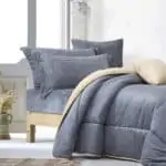 طقم لحاف شتوي تورنتو ميكرو رصاصي