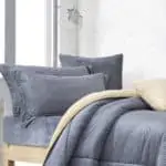 طقم لحاف شتوي تورنتو ميكرو رصاصي
