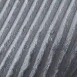 طقم لحاف شتوي تورنتو ميكرو رصاصي