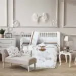 طقم لحاف مواليد بيج ٦ قطع