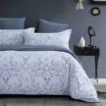طقم بيت لحاف ملبورن لون رصاصي