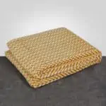 بطانية بوليستر مزدوج اصفر