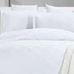 طقم بيت لحاف فينيس لون أوف وايت