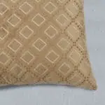 بيت تكاية بالحشوة قطيفة ٤٥-٤٥ كابتشينو