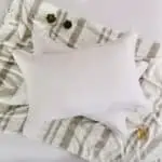 بيت مخدة فندقي٢ قطعة لون بيج