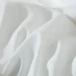 بيت مخدة فندقي٢ قطعة لون اوف وايت