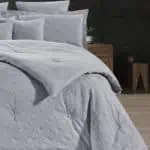 طقم مفرش فينيس ميكرو رصاصي