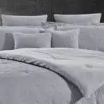 طقم مفرش فينيس ميكرو رصاصي
