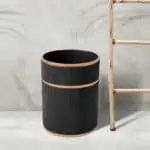 طقم اكسسوار حمام بولي ٦ قطع اسود