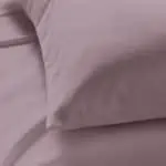 بيت مخدة فندقي قطن 2قطعة بنفسجي
