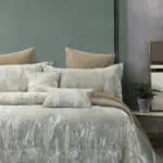طقم مفرش هامبورج ميكرو كابتشينو