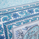 طقم لحاف سرير ملبورن أزرق