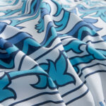 طقم لحاف سرير ملبورن أزرق