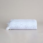 منشفة قطن لون أزرق