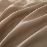 طقم بيت لحاف قطن بيج غامق