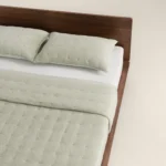 طقم لحاف شتوي مضغوط اخضر