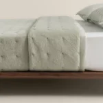 طقم لحاف شتوي مضغوط اخضر