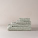 منشفة قطن اخضر متعددة المقاسات