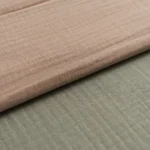 لحاف مضغوط سادة قطن لون أخضر