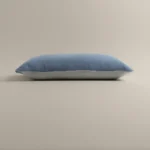 بيت مخدة قطن لون أزرق