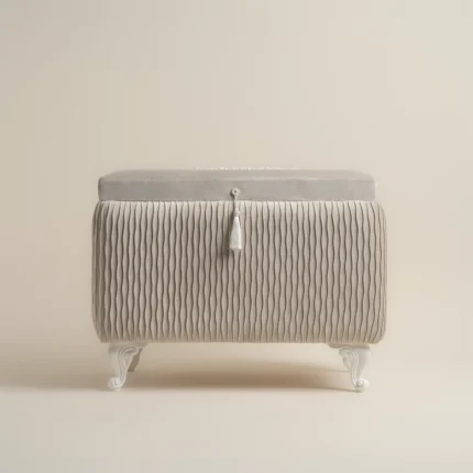 صندوق سجاد صلاة لون فضي