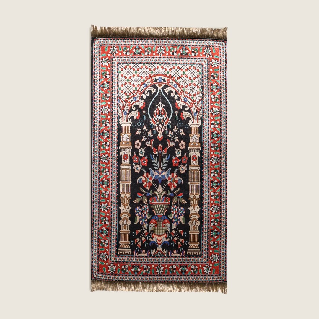 سجادة صلاة بحشوة ميموري فوم لون أزرق غامق سجادة صلاة بحشوة ميموري فوم لون أزرق غامق