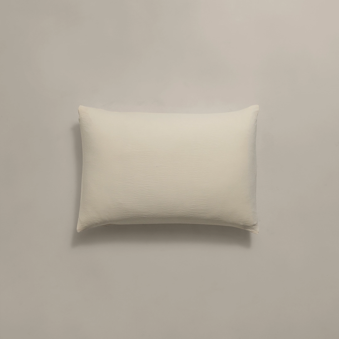 بيت مخدة ميكرو ٢ قطعة لون بيج بيت مخدة ميكرو ٢ قطعة لون بيج