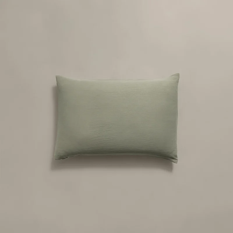 بيت مخدة ميكرو ٢ قطعة لون أخضر