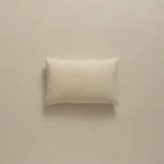 بيت مخدة قطن ٢ قطعة لون بيج