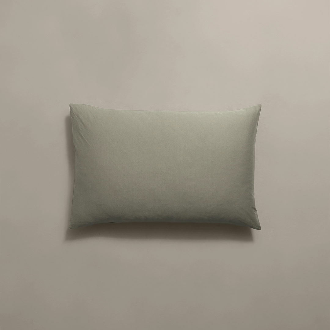 بيت مخدة قطن ٢ قطعة لون أخضر بيت مخدة قطن ٢ قطعة لون أخضر