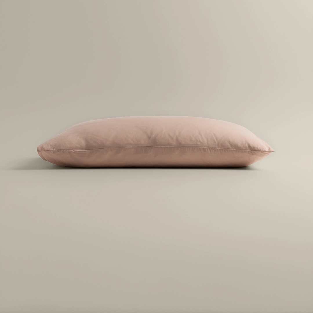 بيت مخدة قطن ٢ قطعة لون بينك بيت مخدة قطن ٢ قطعة لون بينك