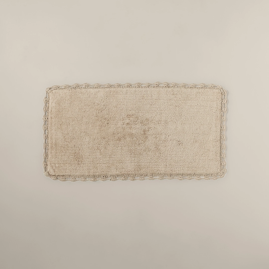 دعاسة حمام بعدة مقاسات باللون البيج الغامق دعاسة حمام بعدة مقاسات باللون البيج الغامق