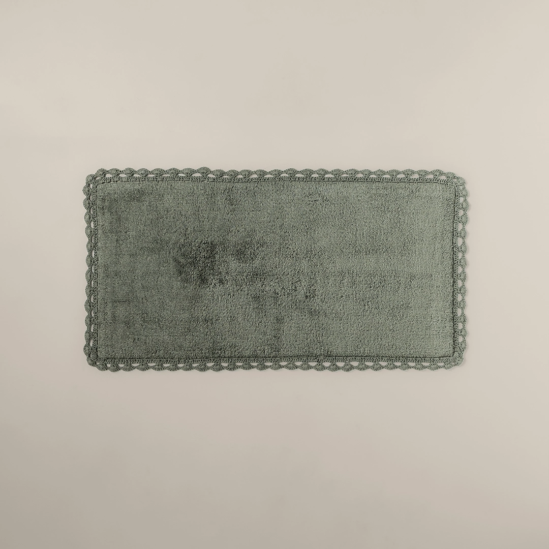 دعاسة حمام بعدة مقاسات باللون الأخضر الغامق دعاسة حمام بعدة مقاسات باللون الأخضر الغامق