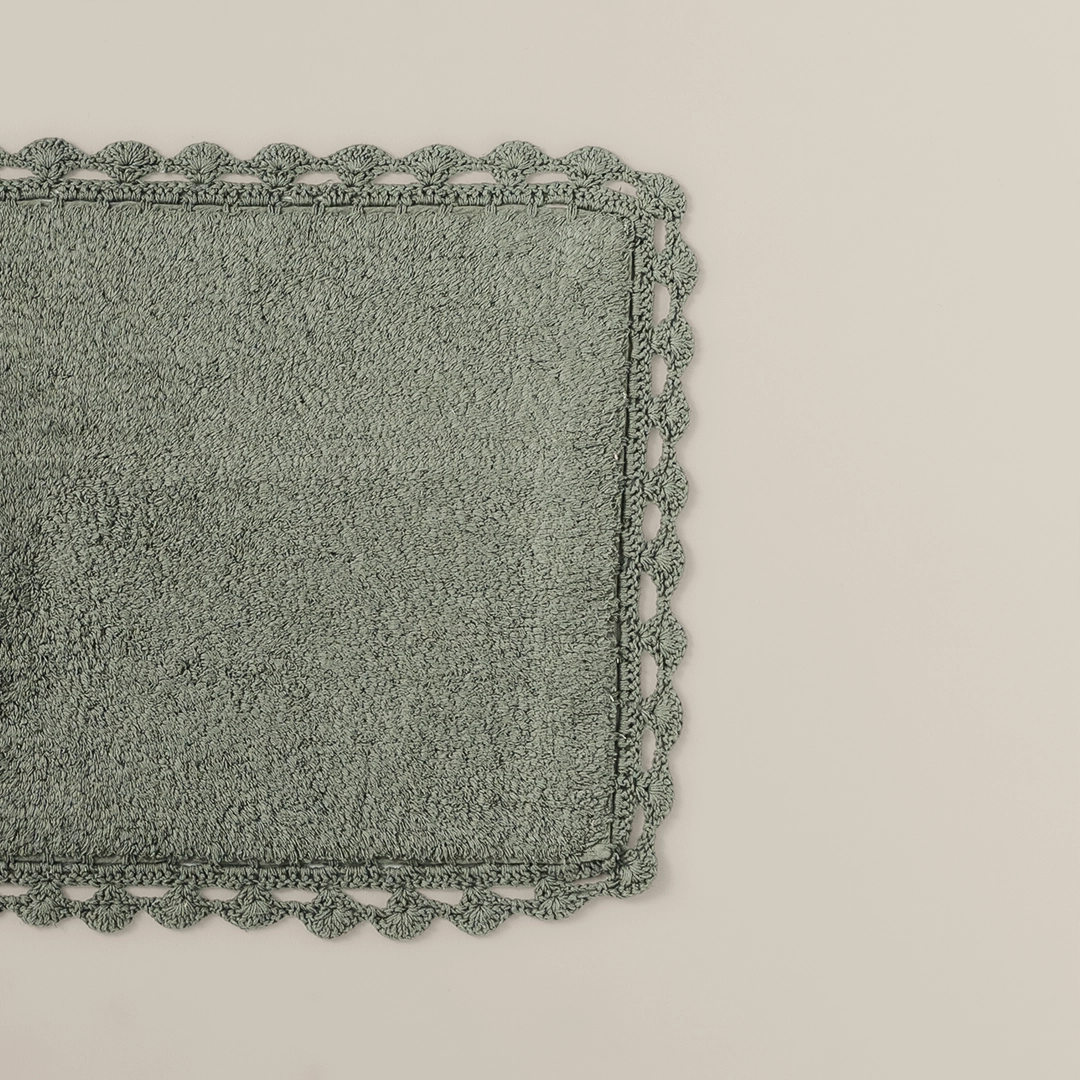 دعاسة حمام بعدة مقاسات باللون الأخضر الغامق دعاسة حمام بعدة مقاسات باللون الأخضر الغامق