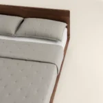 لحاف مضغوط سادة قطن أخضر