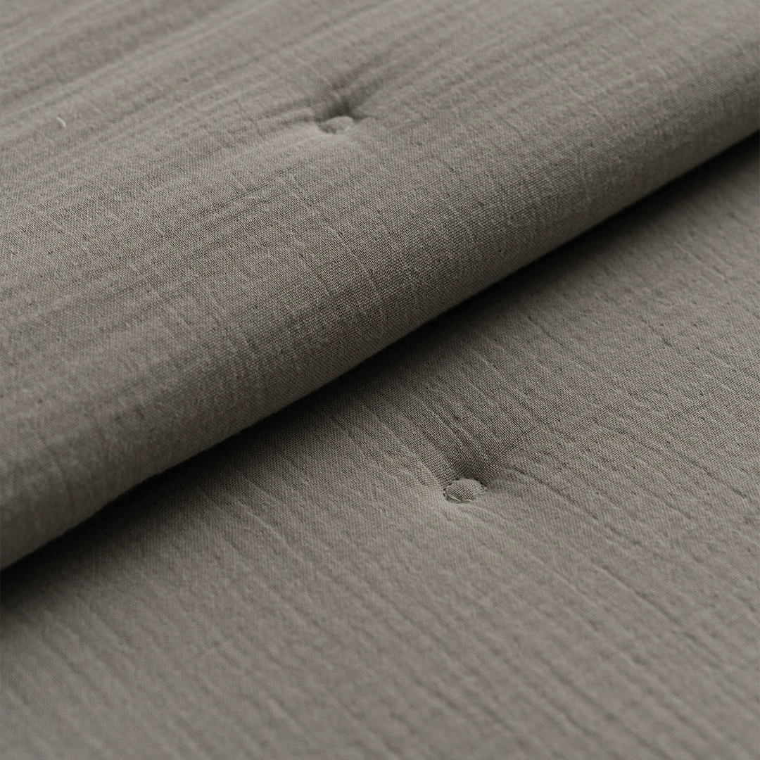 لحاف مضغوط سادة قطن أخضر لحاف مضغوط سادة قطن أخضر