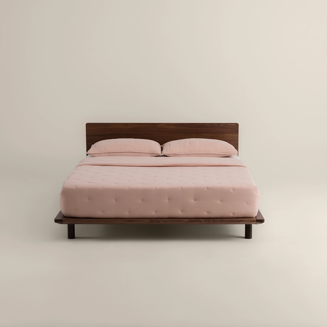 لحاف مضغوط سادة قطن بينك لحاف مضغوط سادة قطن بينك