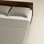 شرشف سرير قطن لون أخضر