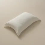 بيت مخدة قطن ٢ قطعة لون أوف وايت