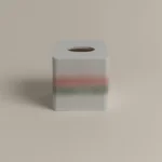 علبه مناديل بولي أوف وايت