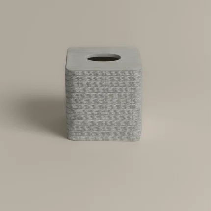 علبه مناديل بولي أبيض
