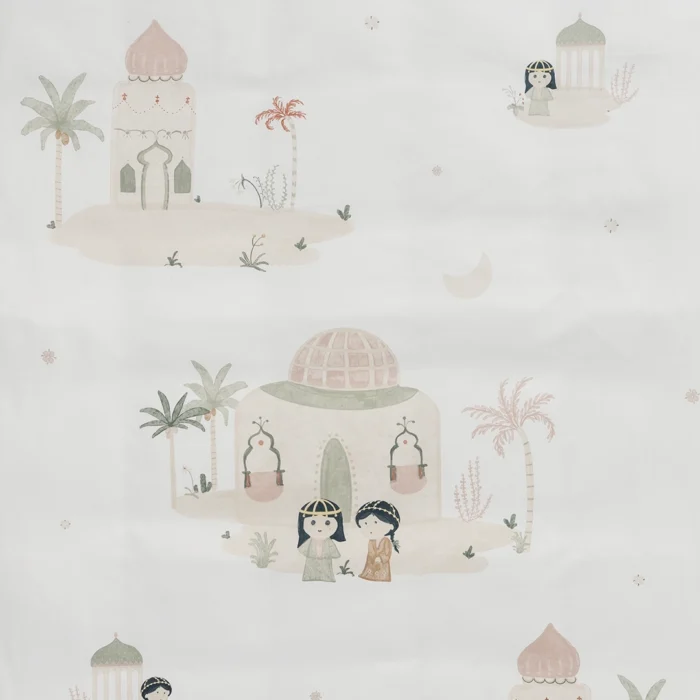 بيت لحاف بنات الواحة ميكرو أوف وايت